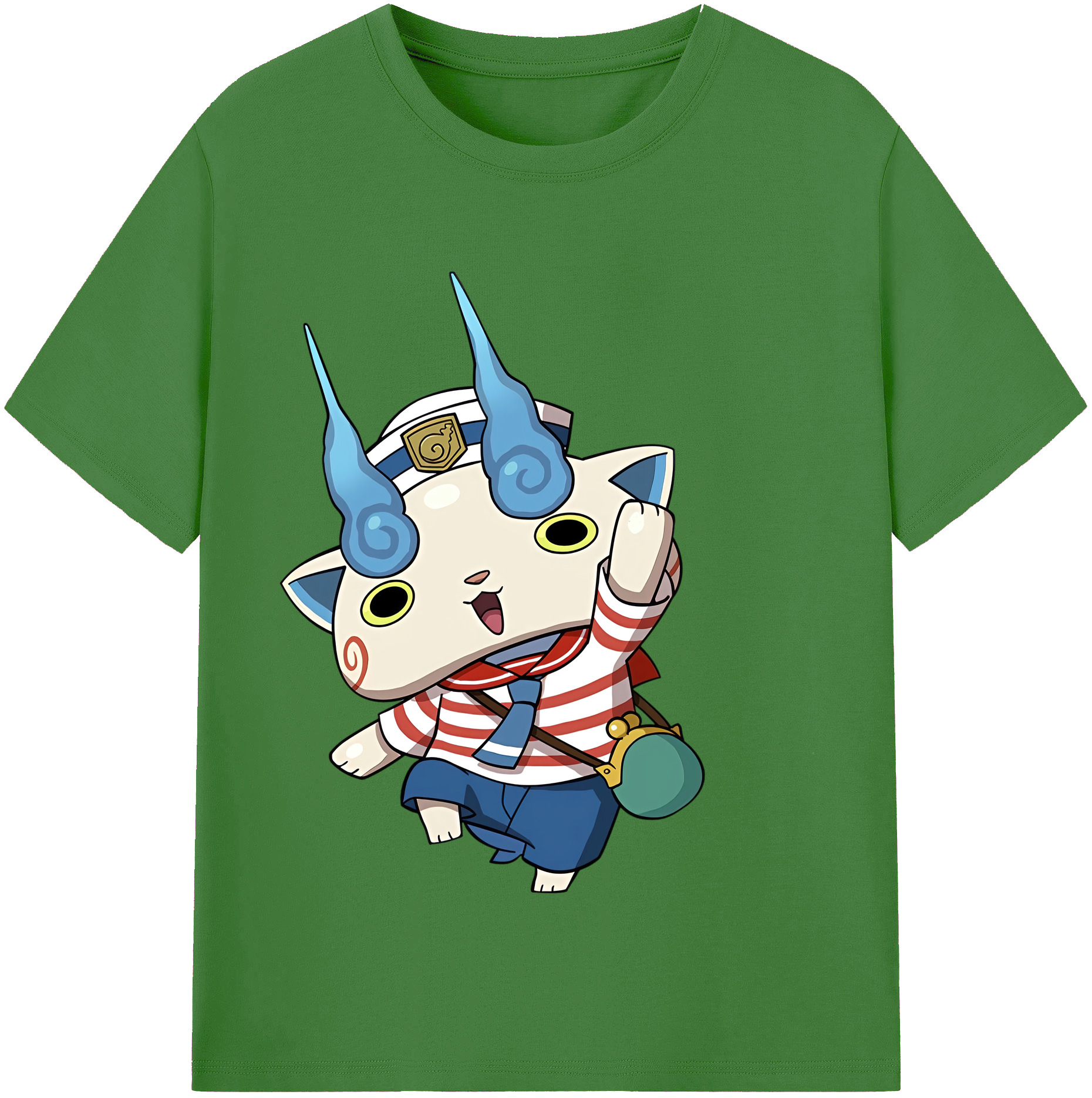 （画像用） 妖怪ウォッチ Yo-kai Watch レディースカジュアルプリントTシャツ（綿100％）